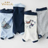 high quality multi-pack cotton children cartoon printed girls underwear