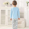 wholesale cotton kids home pajamas children sleepwear cartoon pajamas 