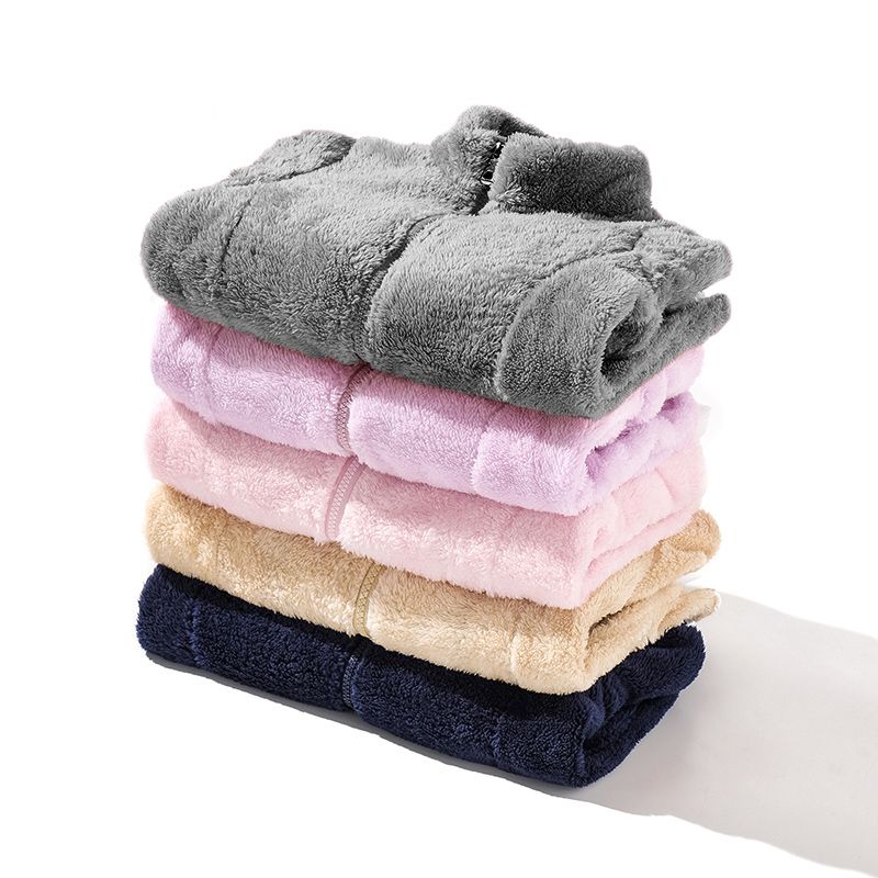 Children with cashmere coat 2020 new Autumn winter Baby coral cashmere coat wholesale