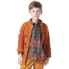 Boys Long Coat for Winter, Lamb Wool Jacket, Elegant Plush Fleece for Kids' Gift