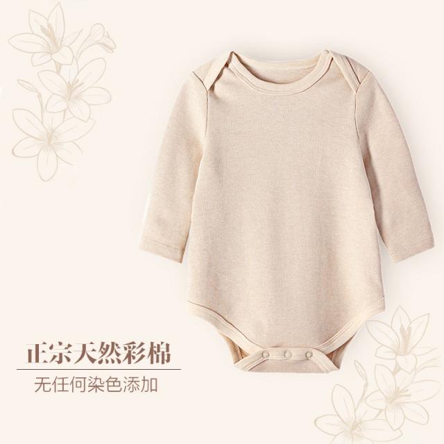 Autumn style baby tripod care jumpsuit newborn baby romper in cotton
