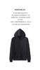 Custom Logo Spring Autumn Casual Stylish Oversize Solid Drop Shoulder French Terry Zipper Up Loose Fit Plain Hoodie for Women