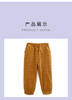 winter retro embroidery children thicken corduroy boys khaki trousers pants Casual Cotton Plain Navy Trousers