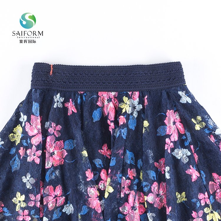 New arrival kids designer sexy short skirts