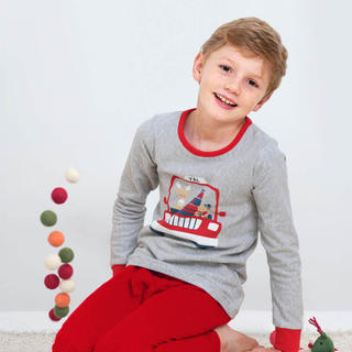 Children's Underwear Set Christmas suit Children's Clothing Suits Printed Style