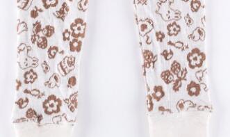 Custom Fashion Kids Clothing Girls Pants Printed Flower