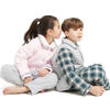 Winter cartoon thick three-layer cotton coat clothing pants pijamas children