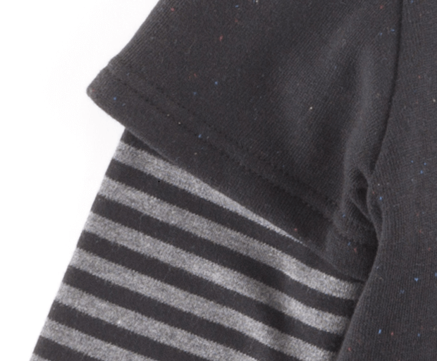 kids' knit hoodie