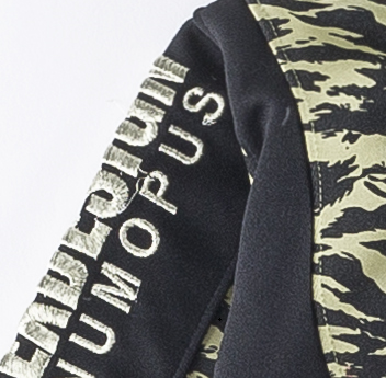 kids' knitted embroidered coat