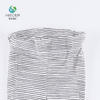 Wholesale black white horizontal stripes cotton lounge pants
