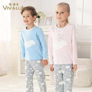 wholesale cotton kids home pajamas children sleepwear cartoon pajamas 