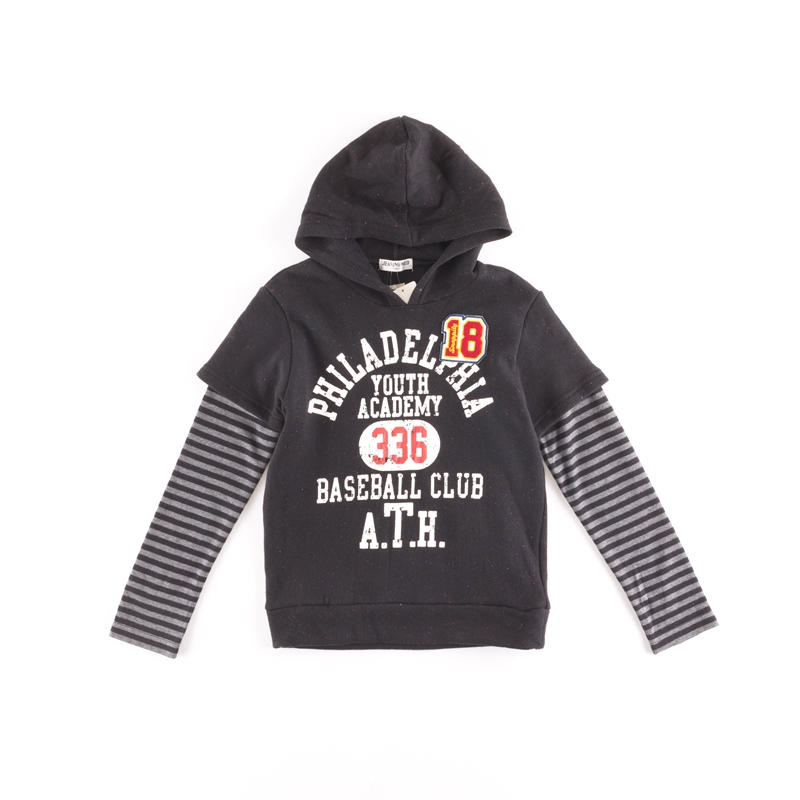 kids' knit hoodie