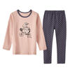 Autumn winter new children underwear set baby long underwear baby home clothes