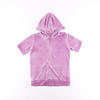 Short Sleeve T-shirt with hood 