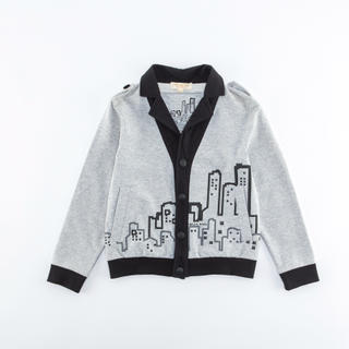 New wholesale autumn cotton knitting 7-10 years boys coats
