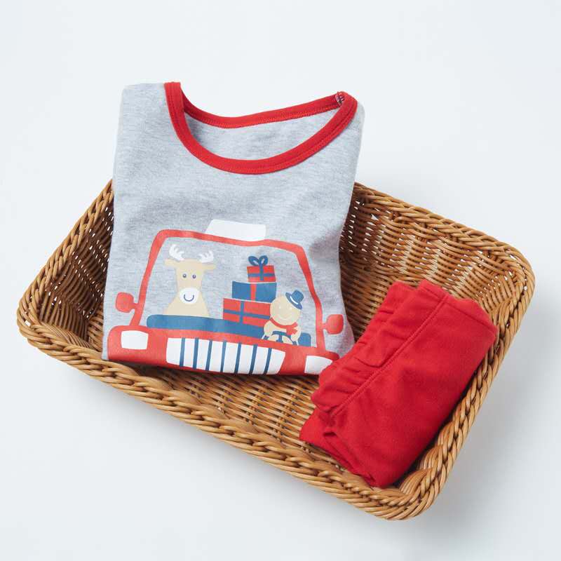 Children's Underwear Set Christmas suit Children's Clothing Suits Printed Style